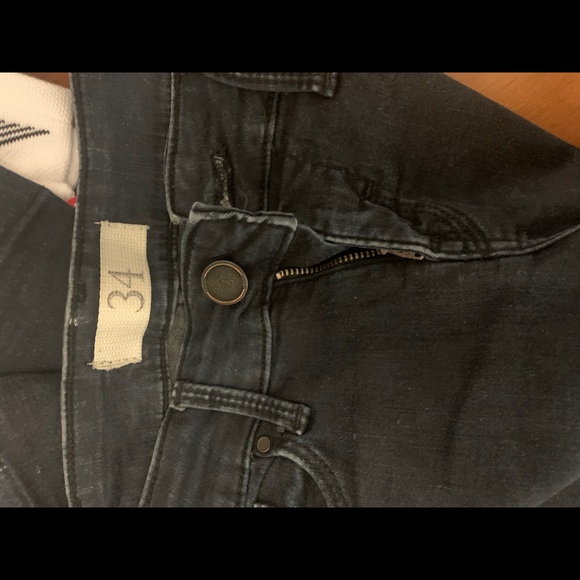 Zara dark navy jeggings with zipper at the ankles (Size 2) - Picture 6 of 7